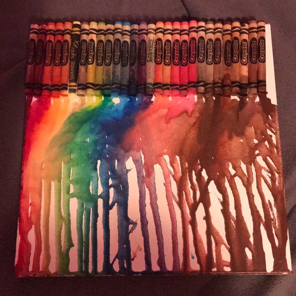 Rainbow wall